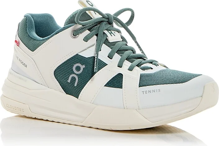 On Women's The Roger Clubhouse Pro Oyster Tennis Sneakers
