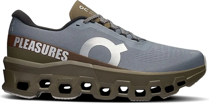 On x Pleasures & The Loop Cloudmonster 2 in Grey