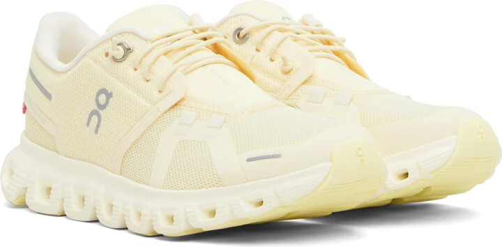 On Yellow Cloud 6 Sneakers - Image 4