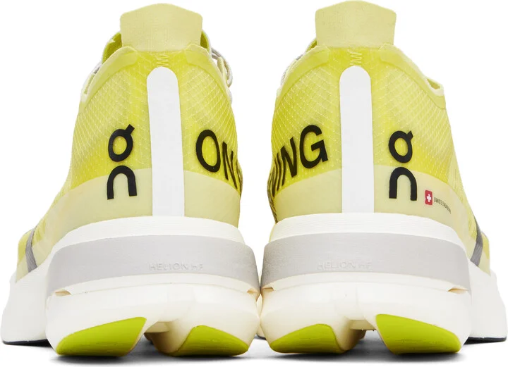 On Yellow Cloudboom Strike Sneakers - Image 2