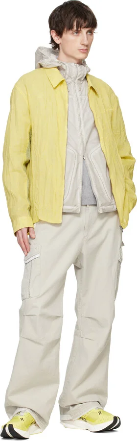 On Yellow Cloudboom Strike Sneakers - Image 5