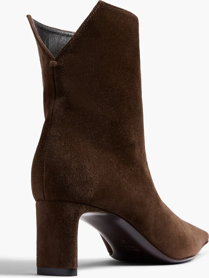 Ona Ankle Boot in Ebano Suede - Image 3