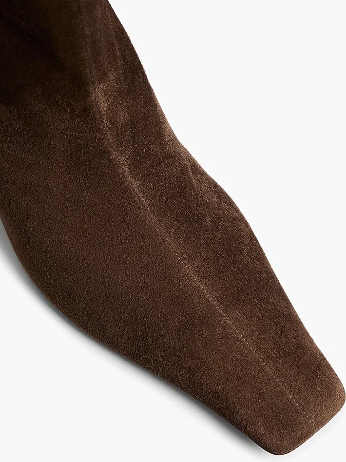 Ona Ankle Boot in Ebano Suede - Image 4