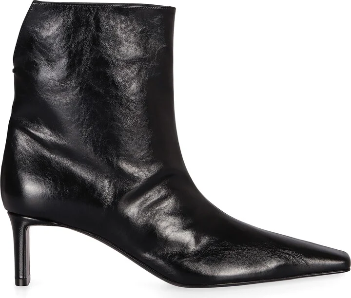 Ona Leather Ankle Boots - Image 2