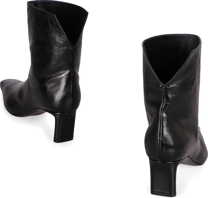 Ona Leather Ankle Boots - Image 4