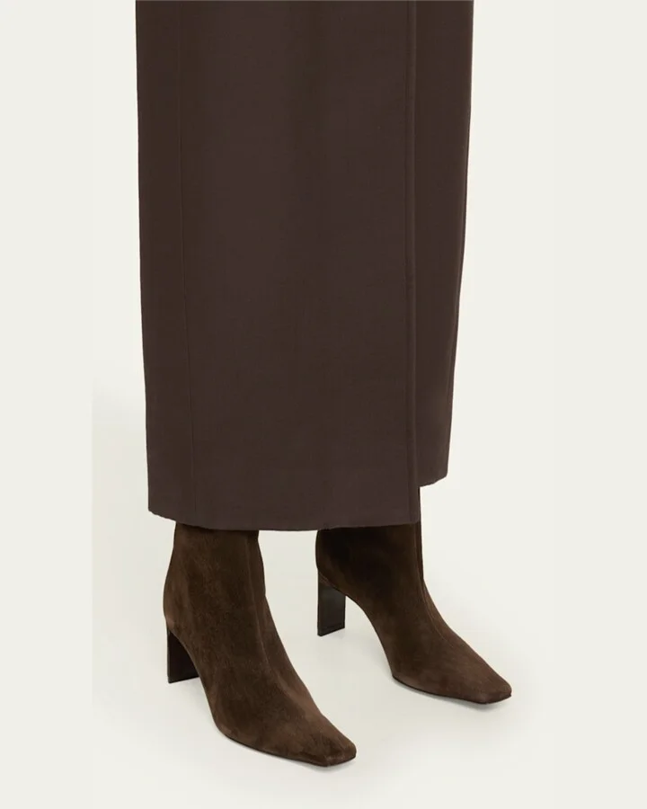 Ona Suede Stiletto Knee Boots - Image 3