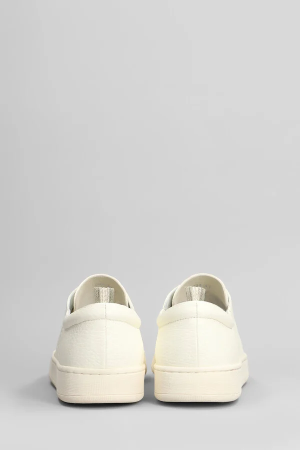 Once 002 Sneakers In White Leather - Image 4