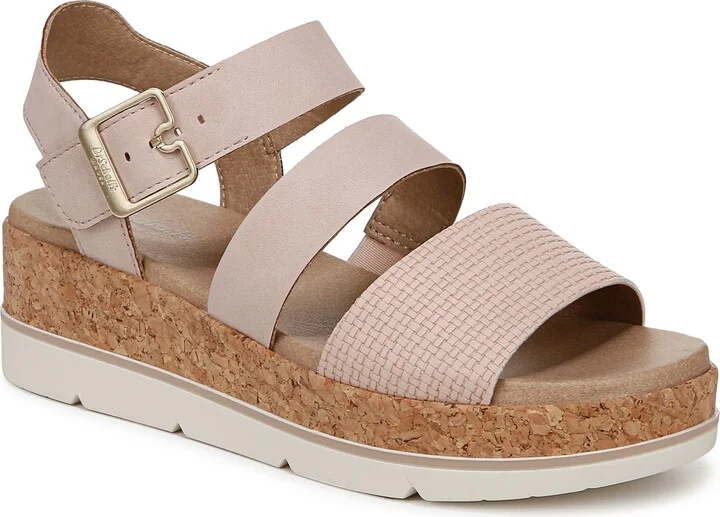 Once Twice Platform Wedge Sandal