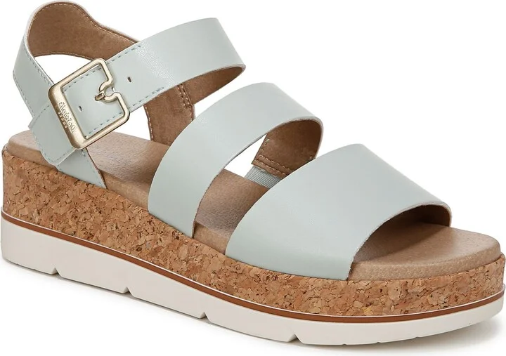 Once Twice Platform Wedge Sandal