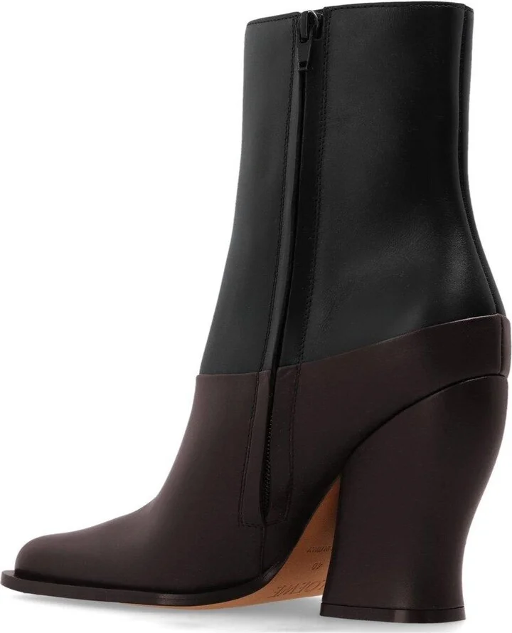 Onda Two-toned Heeled Boots - Image 3