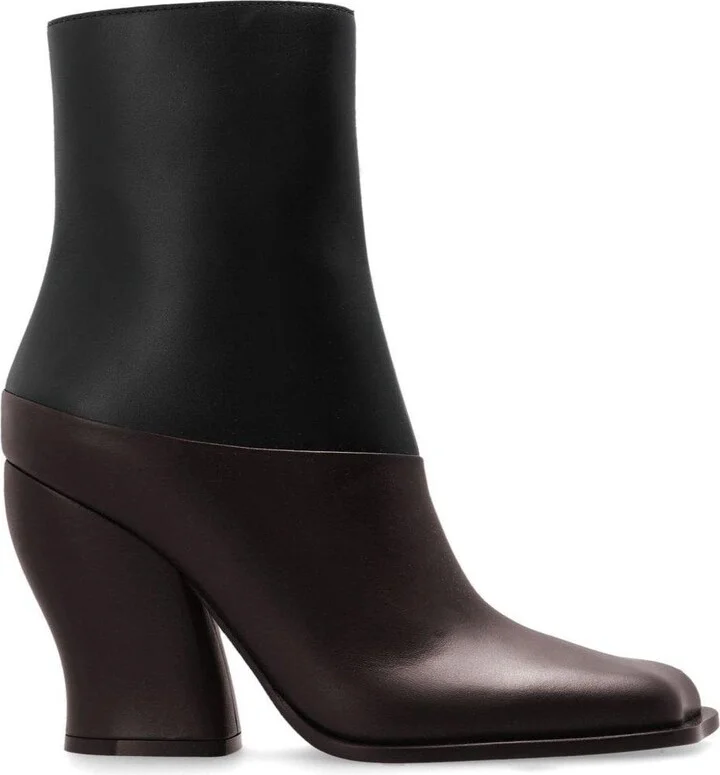 Onda Two-toned Heeled Boots