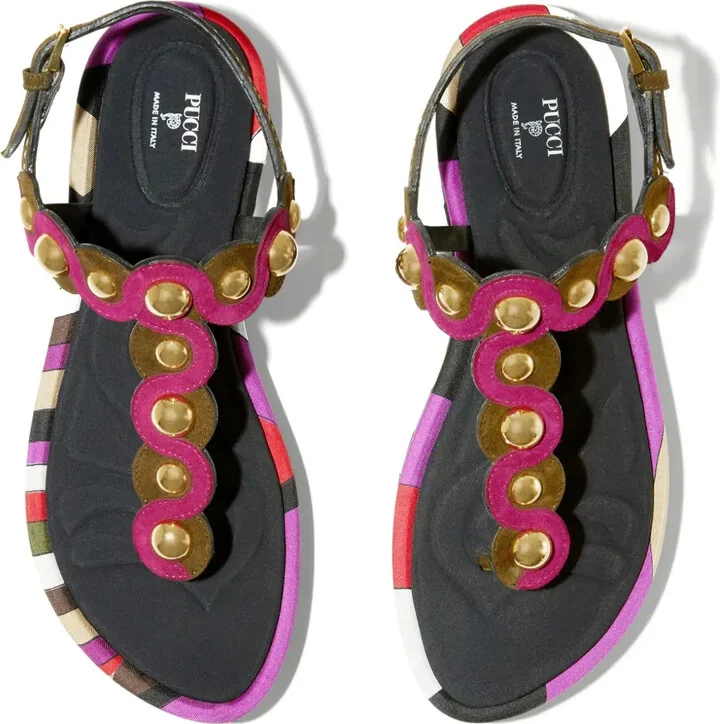 Onde leather sandals - Image 4