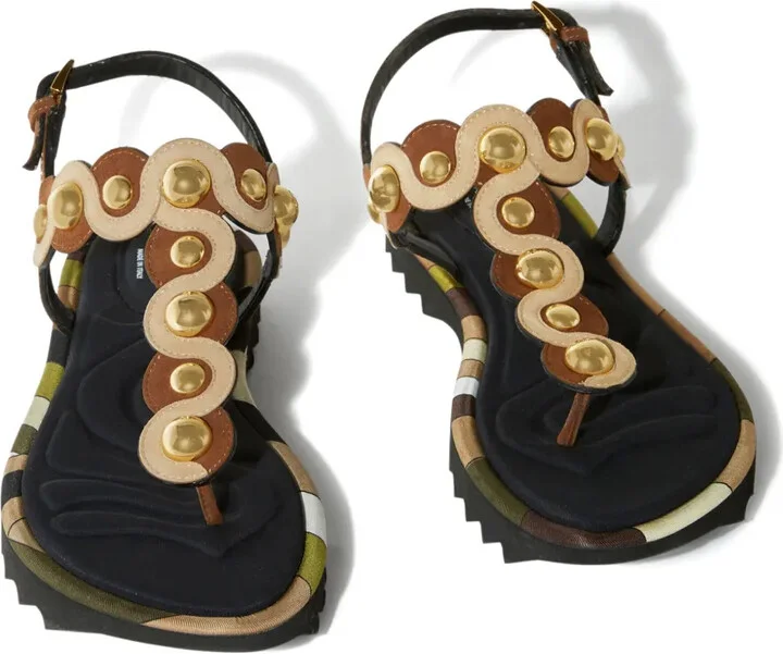 Onde leather sandals - Image 5