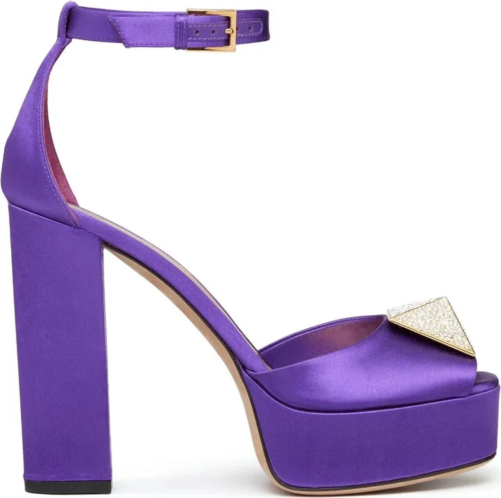 One Stud 120mm platform sandals