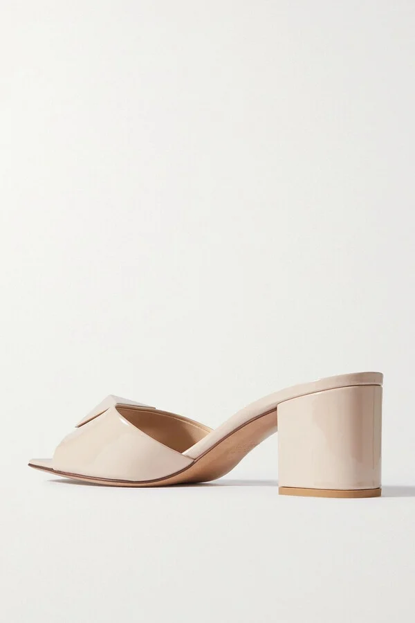 One Stud 60 patent-leather mules - Image 3