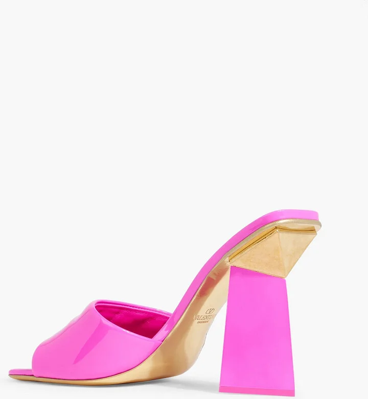 One Stud Hyper 105 patent-leather mules - Image 3