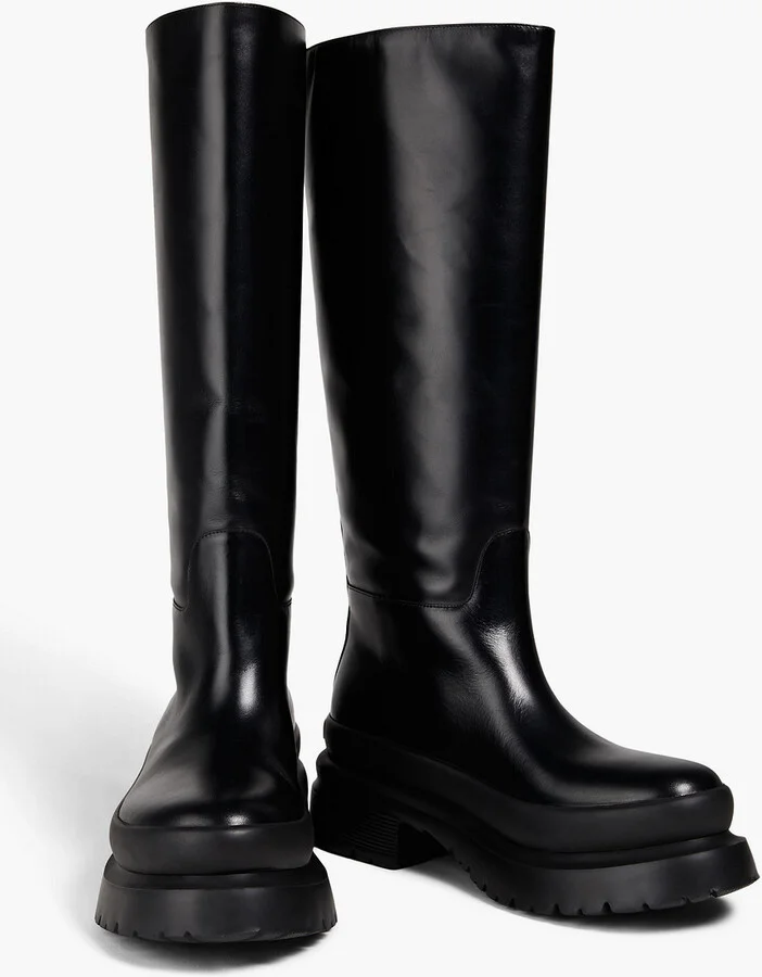 One Stud leather knee boots - Image 2