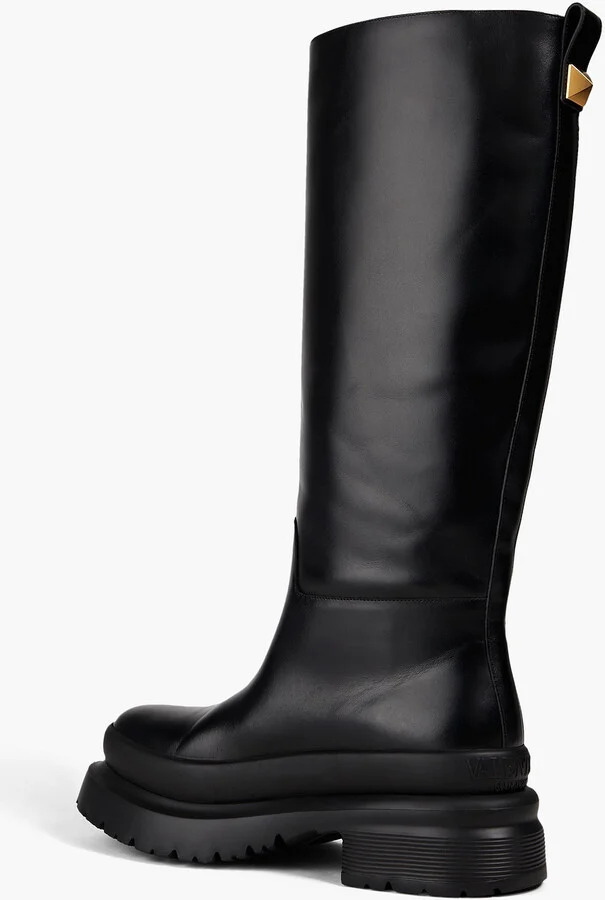One Stud leather knee boots - Image 3
