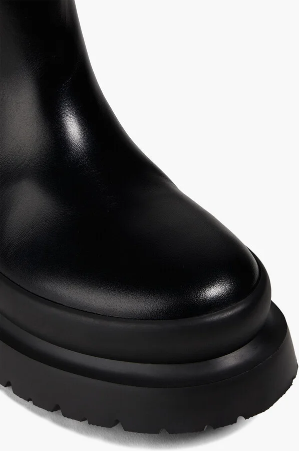 One Stud leather knee boots - Image 4