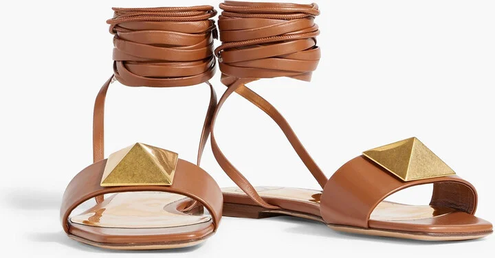 One Stud leather sandals - Image 2