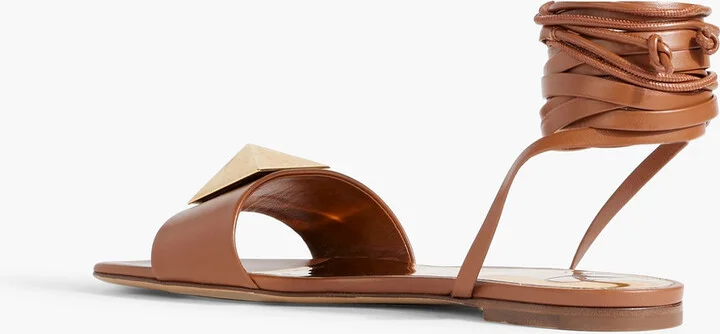 One Stud leather sandals - Image 3