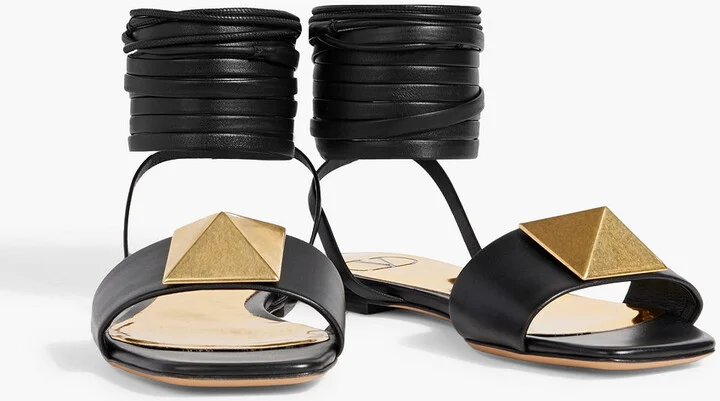 One Stud leather sandals - Image 8