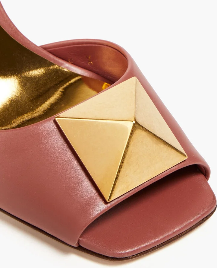 One Stud leather sandals - Image 4