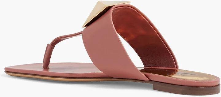 One Stud leather sandals - Image 3
