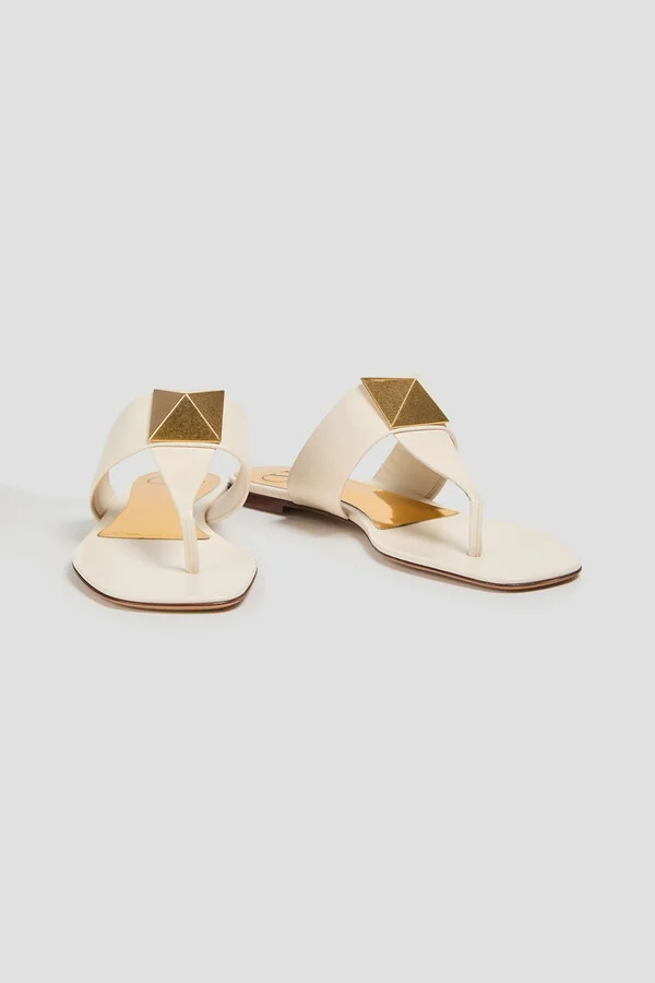 One Stud leather sandals - Image 5