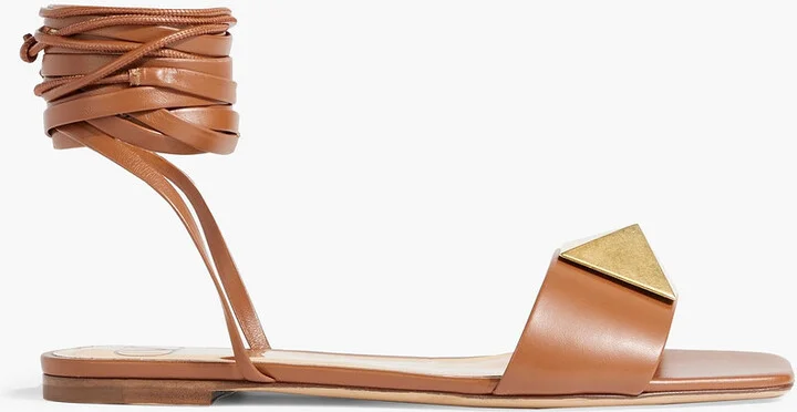 One Stud leather sandals