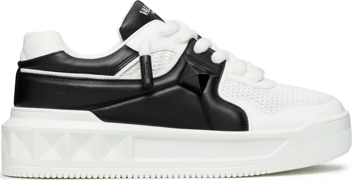 One Stud leather sneakers