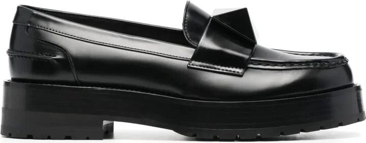 One Stud platform loafers
