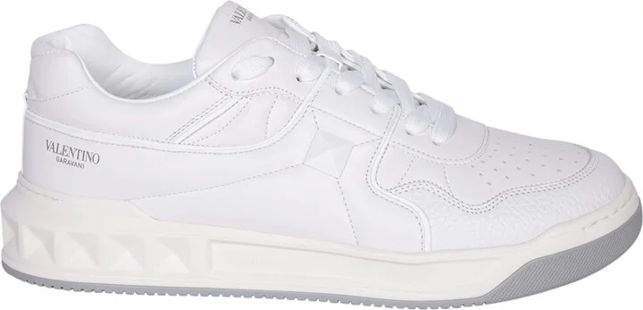 One Stud White Sneakers