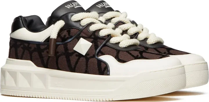 One Stud XL leather sneakers - Image 2