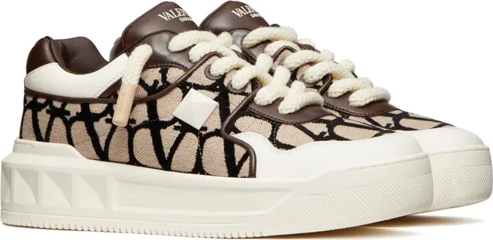 One Stud XL leather sneakers - Image 2
