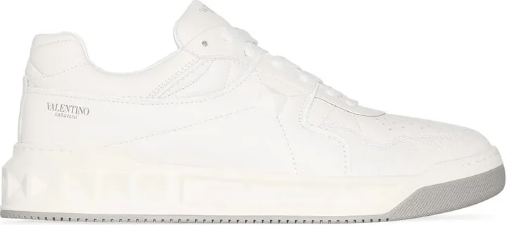 One Stud XL leather sneakers