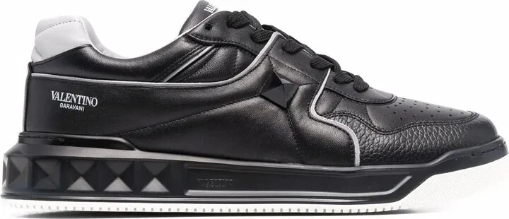 One Stud XL leather sneakers