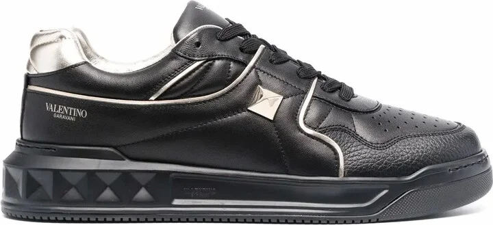 One Stud XL leather sneakers