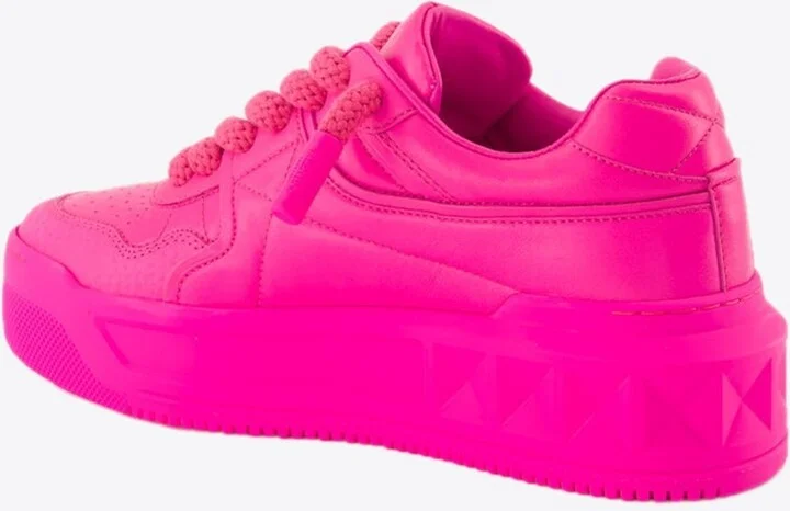 One Stud XL Nappa Leather Sneakers - Image 2