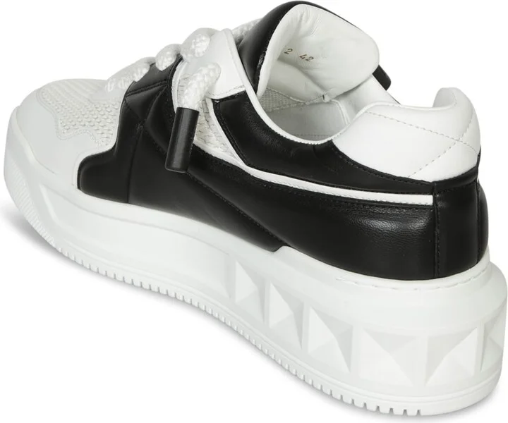 One Stud Xl Sneakers In Black And White - Image 3
