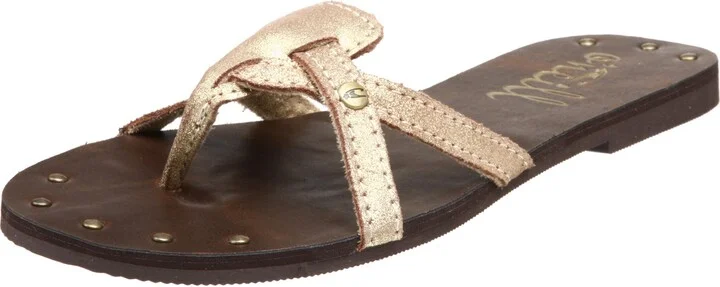 O'Neill Women's Scarlett Distressed/Crackled Sandal