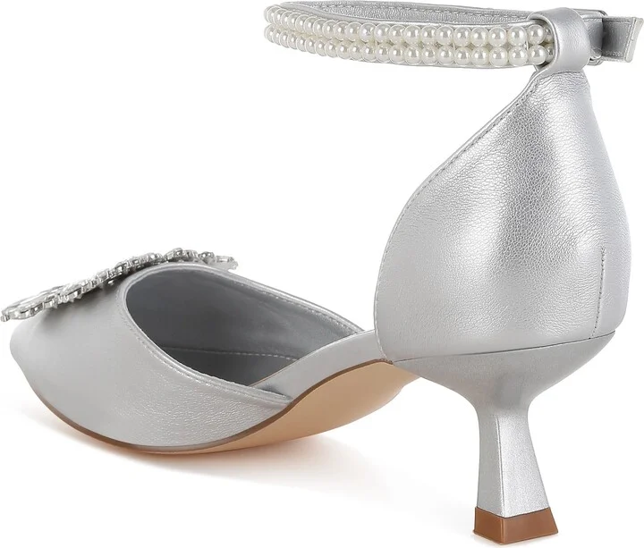 Onkana Kitten Heel Sandal - Image 10