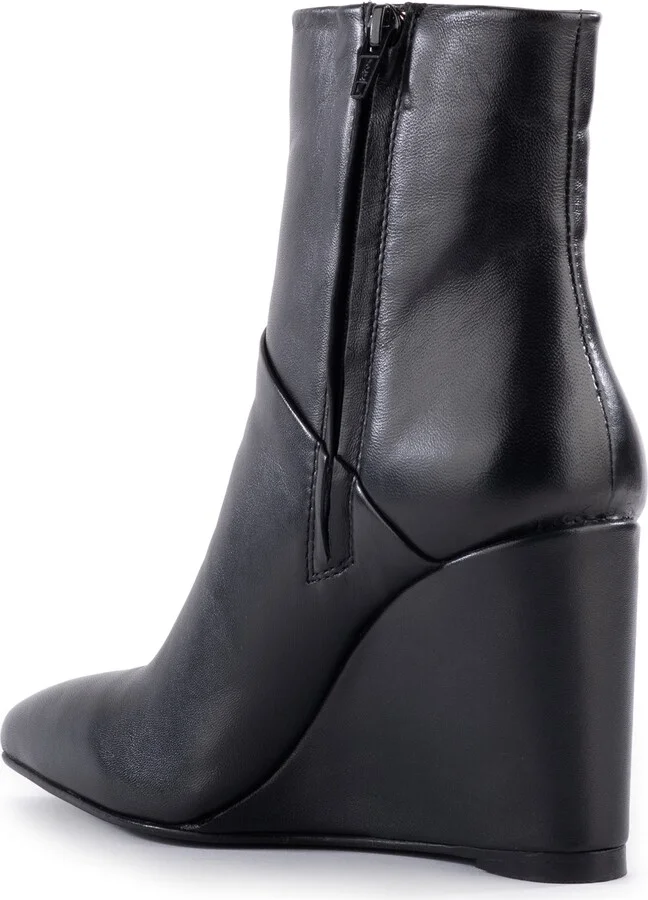 Only Girl Pointed Toe Wedge Bootie - Image 2