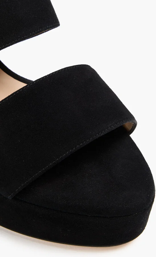 Ono suede slingback platform sandals - Image 4