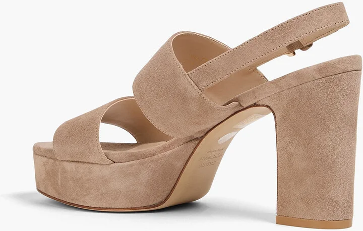 Ono suede slingback platform sandals - Image 6