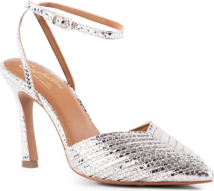 Onto the Next Ankle Strap Pointed Toe Pump