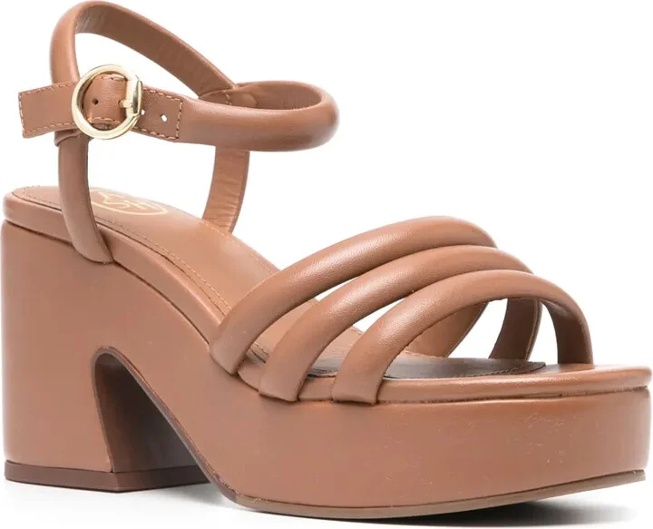 Ony 95mm leather sandals - Image 2