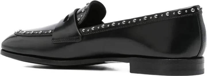 Onyx Met. studded penny loafers - Image 3