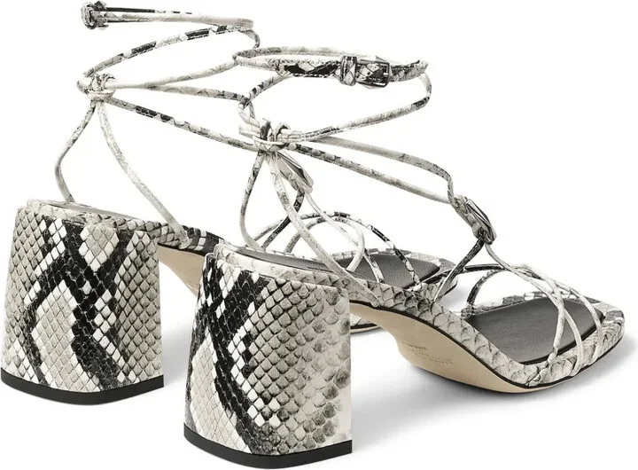 Onyxia 70mm leather sandals - Image 3