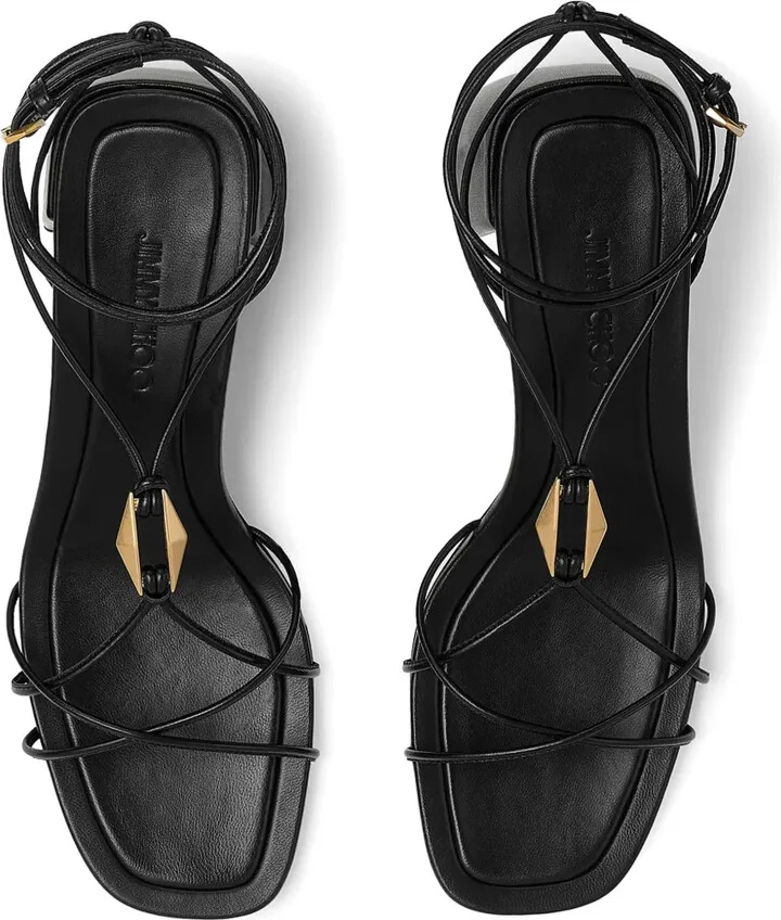 Onyxia 70mm strappy sandals - Image 4